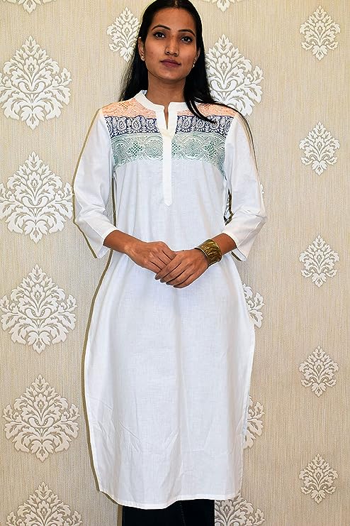 White kurta for independence/ Republic Day1