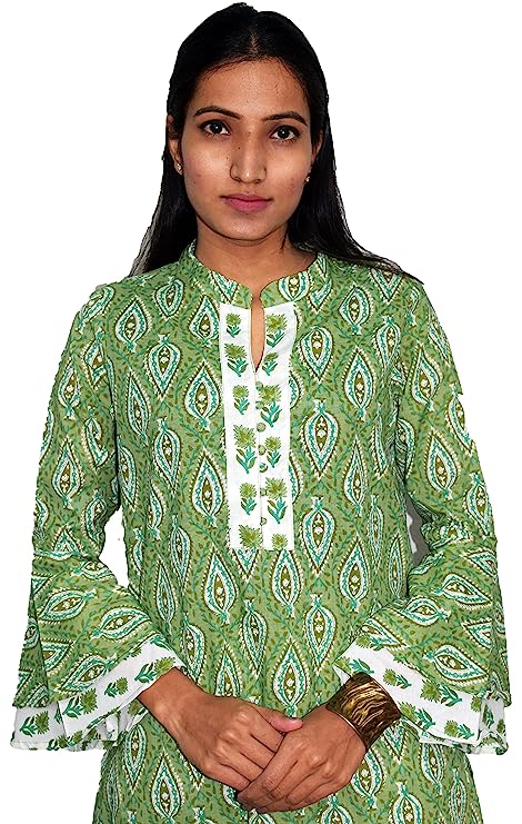 Pista Green umbrella sleeves coord set