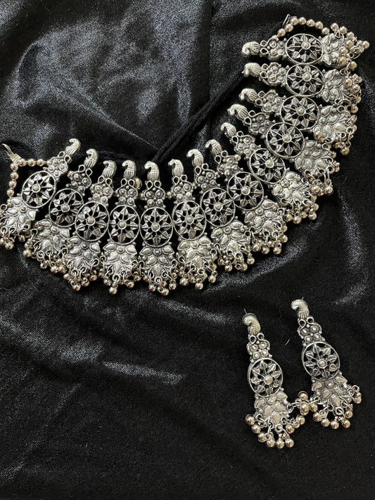 morpankhi necklace set
