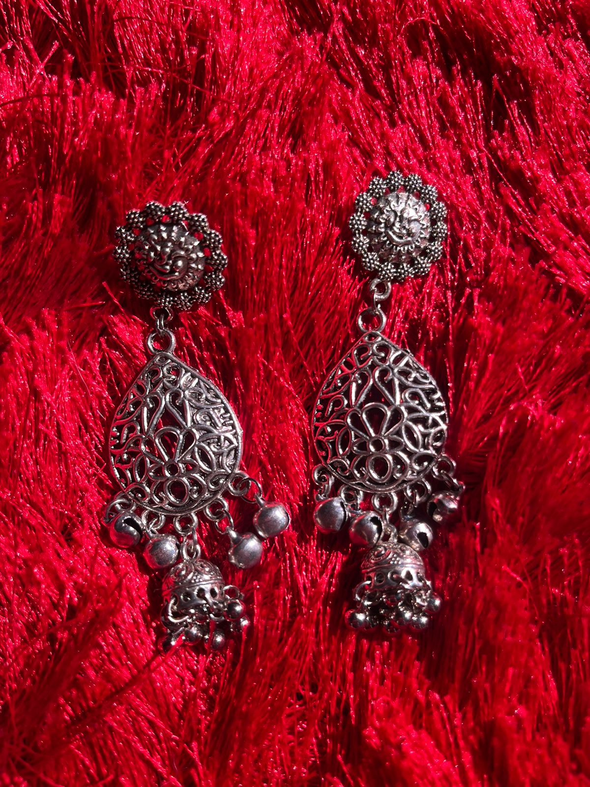 Surya oxidised earrings