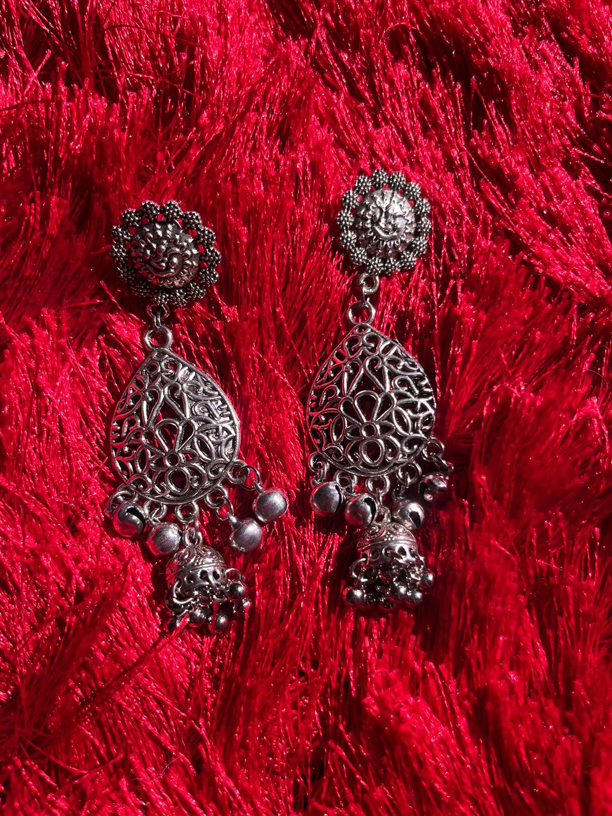 Surya oxidised earrings