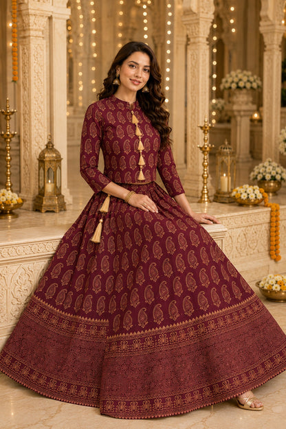 Aarna Printed Lehenga Set