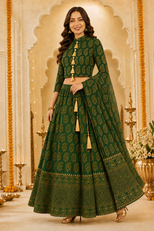 Nayra Heritage Lehenga Set