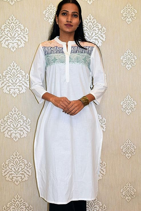 White kurta for independence/ Republic Day