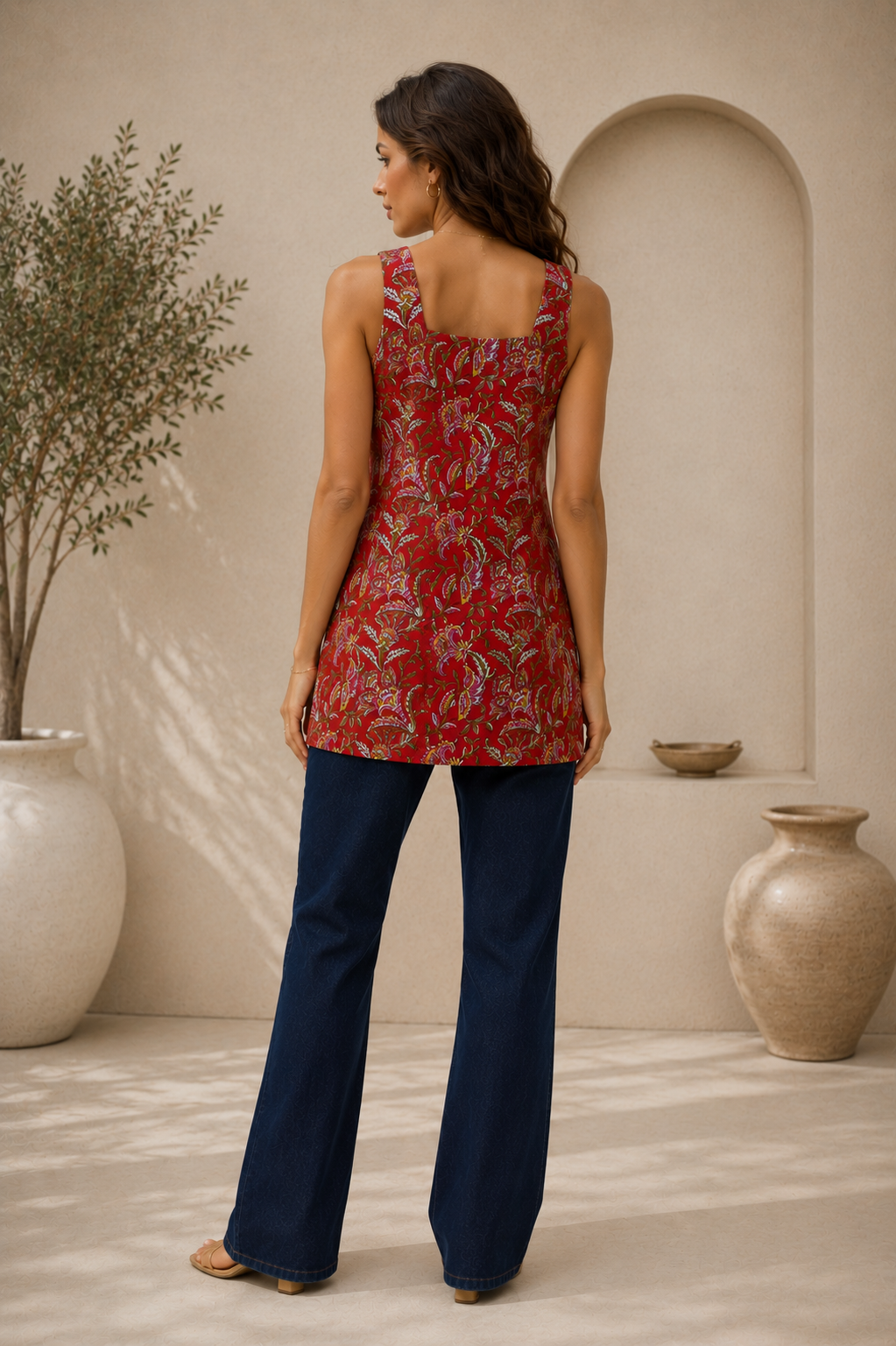 Meher Broad neck kurti