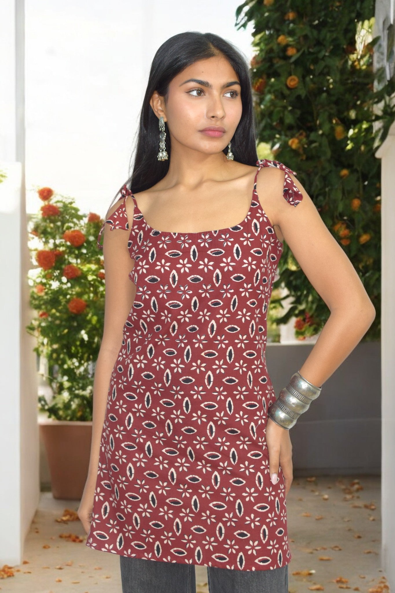 Aarohi Tie-Strap Tunic