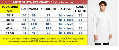 Heritage Black tricona Hand Block Cotton kurta for men