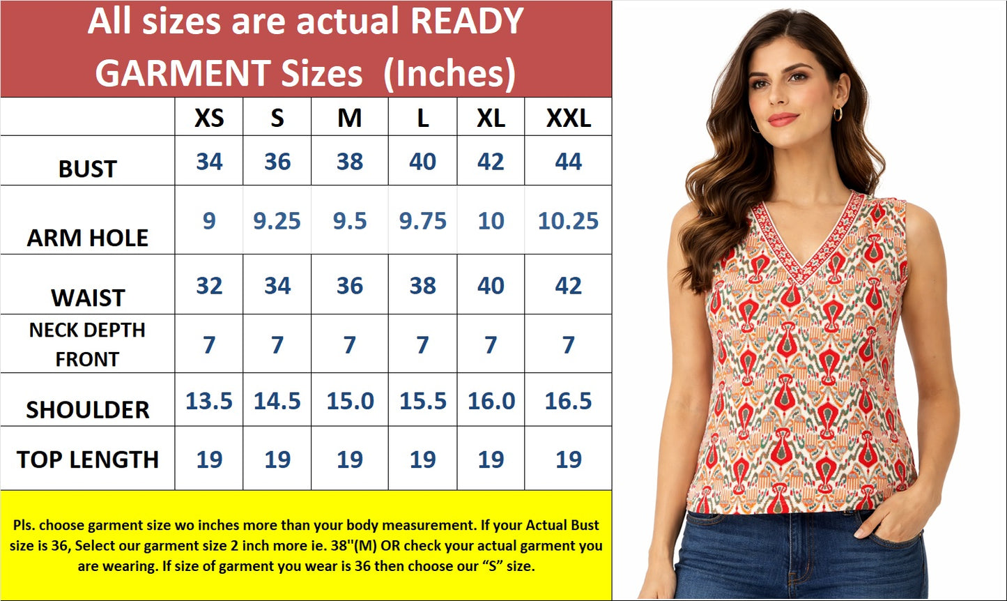 Rangrez Élan V-Neck cotton short top