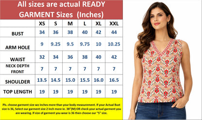 Verdant Loom  V-Neck cotton short top