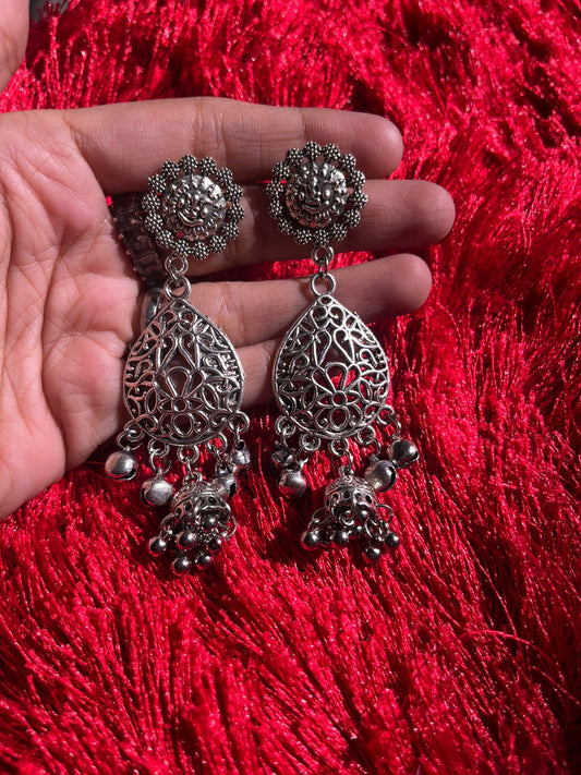 Surya oxidised earrings