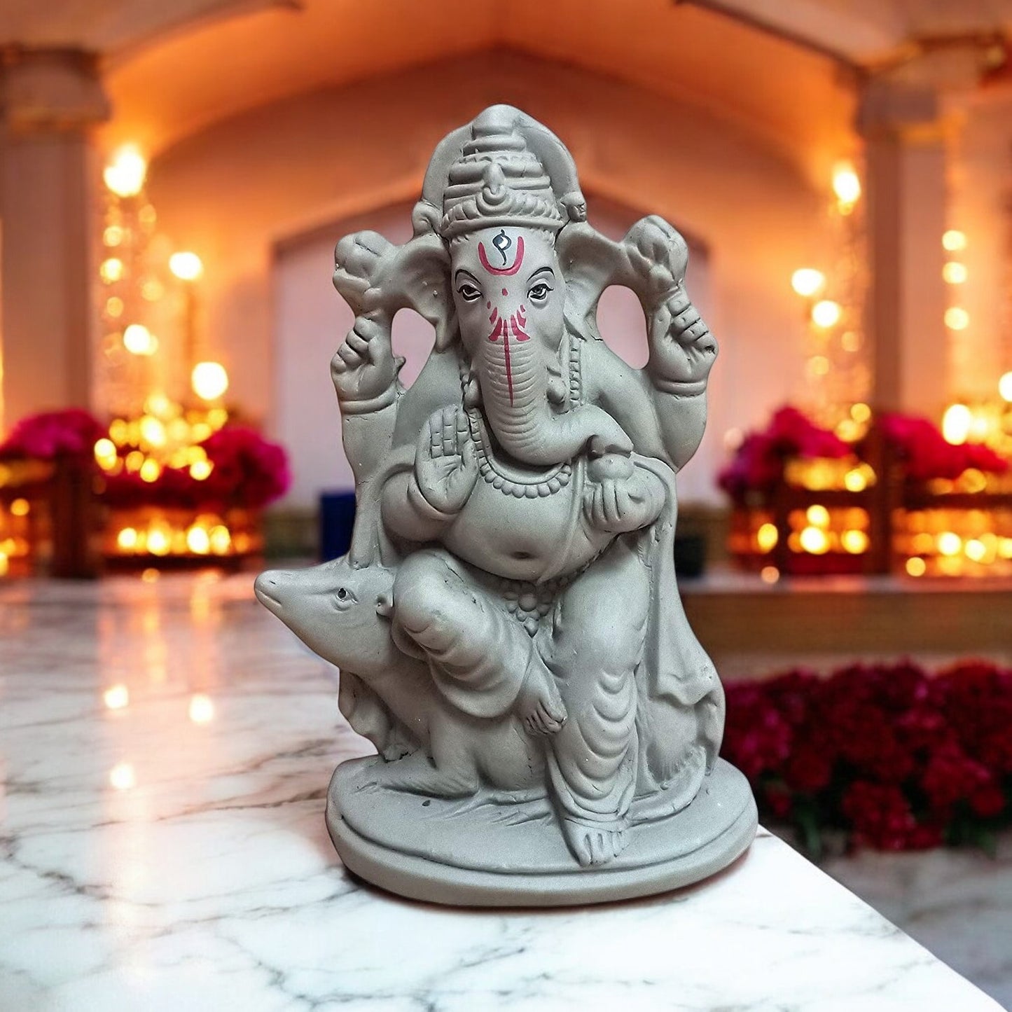 Prakritik Ganesh Murti – Eco-Friendly Clay Idol for Ganesh Chaturthi