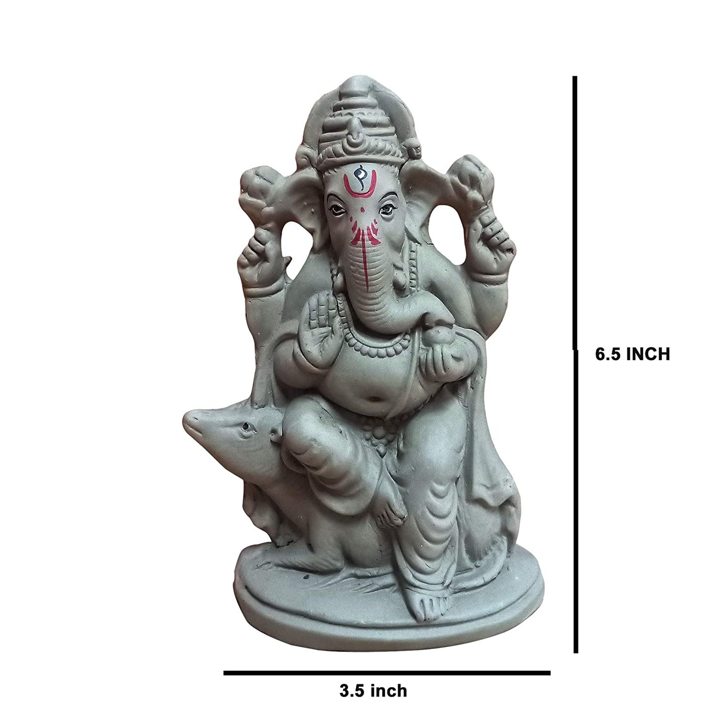 Prakritik Ganesh Murti – Eco-Friendly Clay Idol for Ganesh Chaturthi