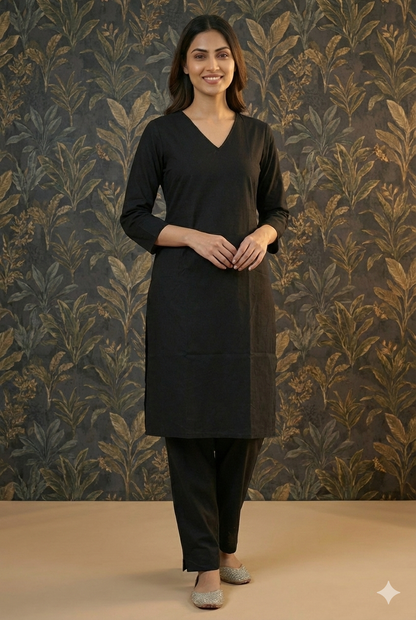 Noir Veda office wear kurti set