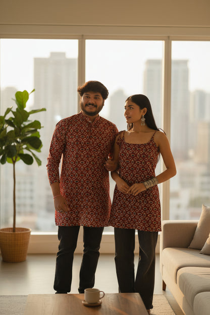 The Jaipuri Couple Set