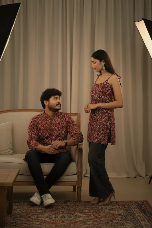 The Jaipuri Couple Set