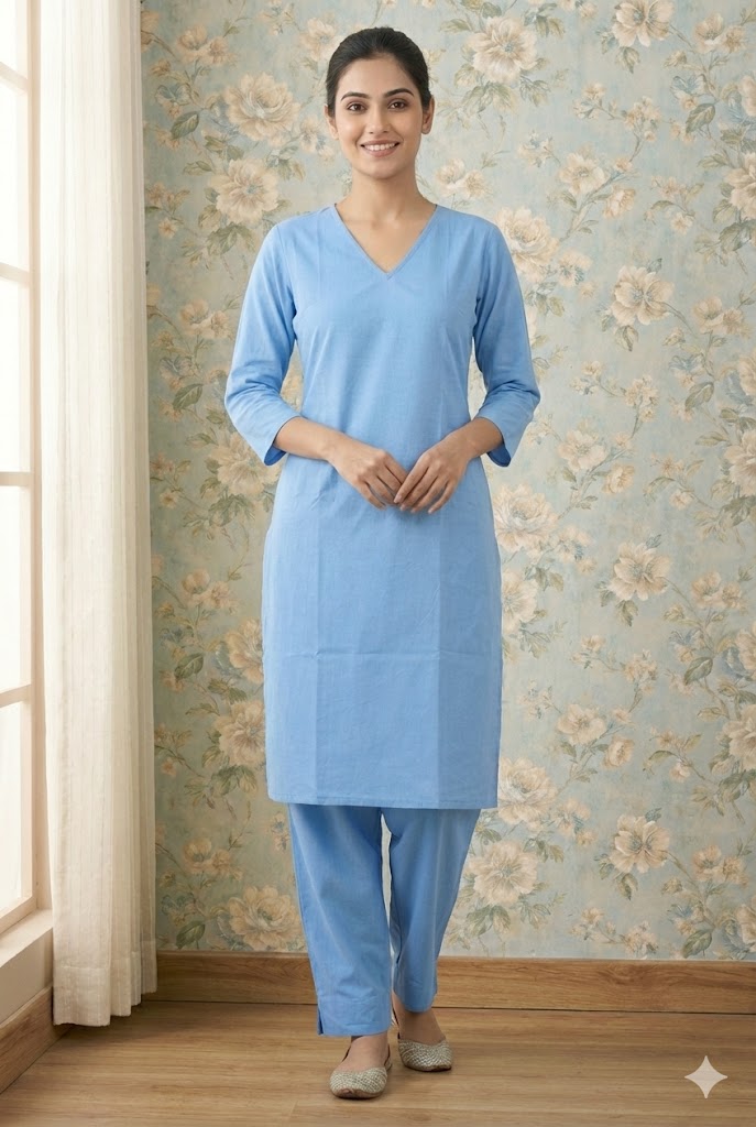 Neel Aakash office wear kurti set