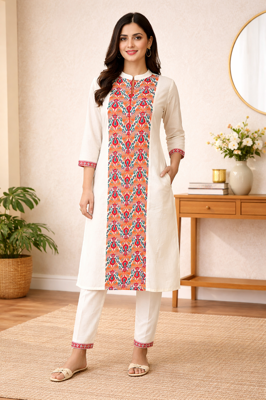 Meher Panel office wear Kurta Set