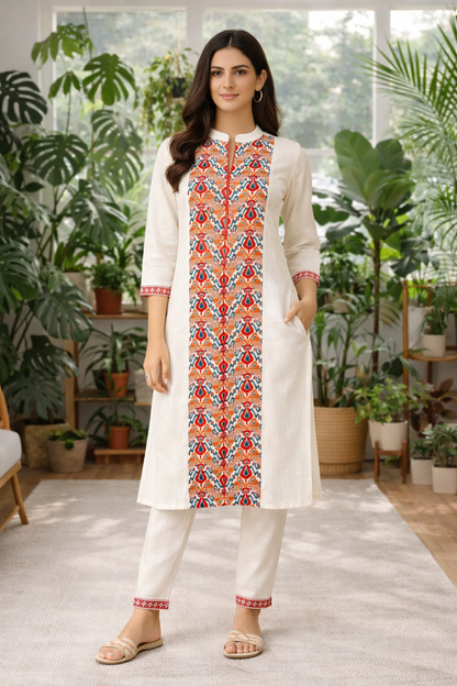 Meher Panel office wear Kurta Set