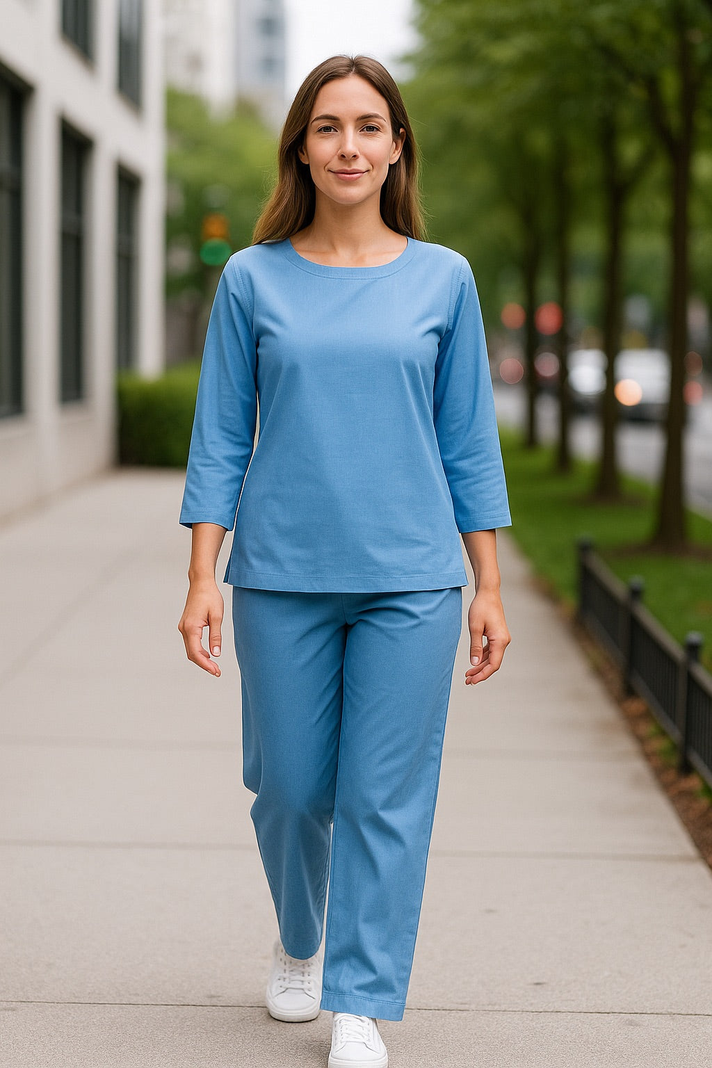 Pure cotton Aqua Yoga Set